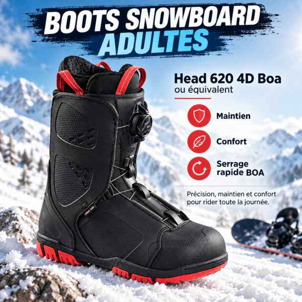 Boots Snowboard Adultes
