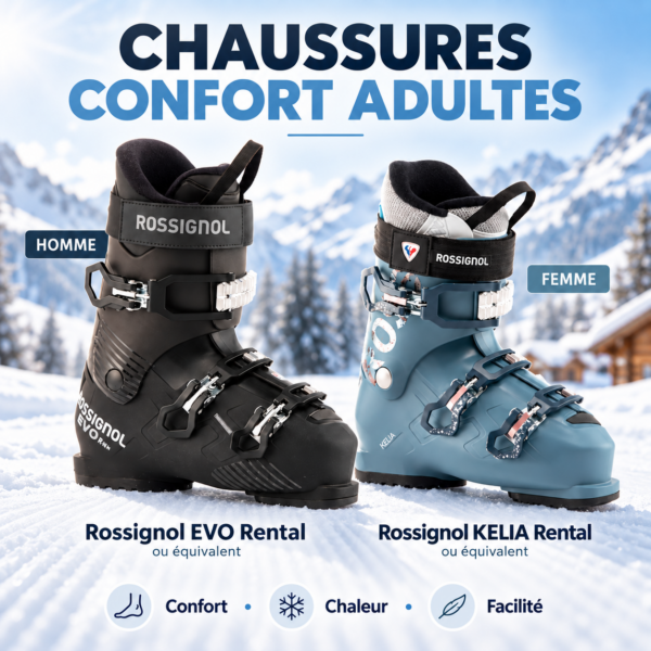 Chaussures Confort Adultes – Homme & Femme