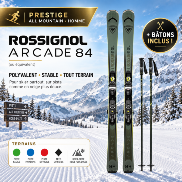 Skis Prestige All Mountain Hommes