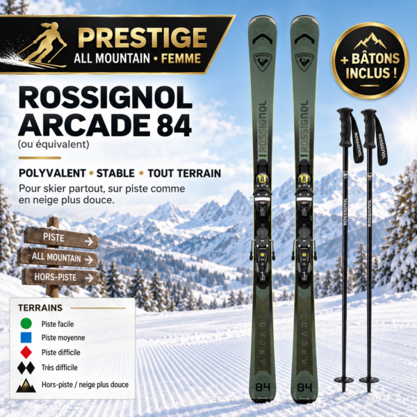 Skis Prestige All Mountain Femmes