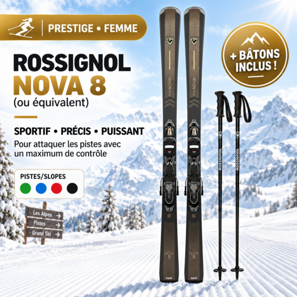 Skis piste Prestige femmes