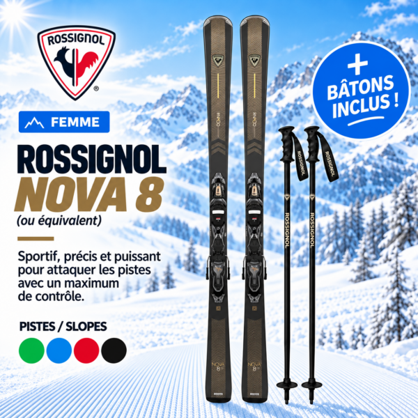 Skis piste Prestige femmes