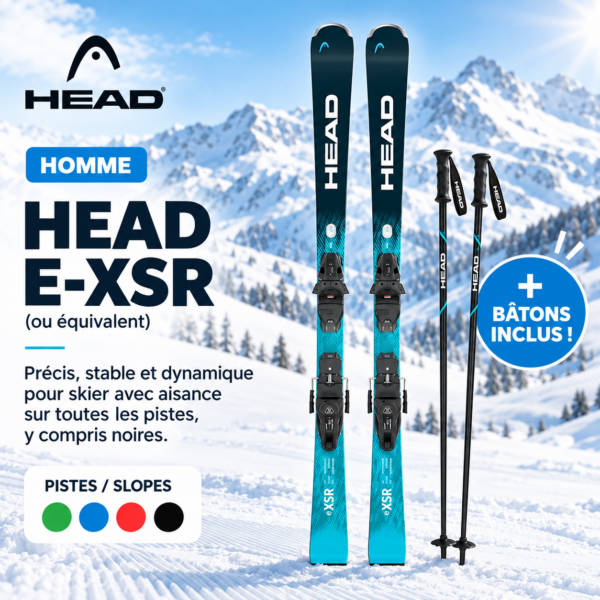 Skis piste Confirmé hommes