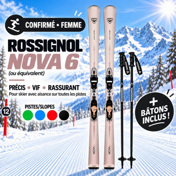 Skis piste Confirmé femmes