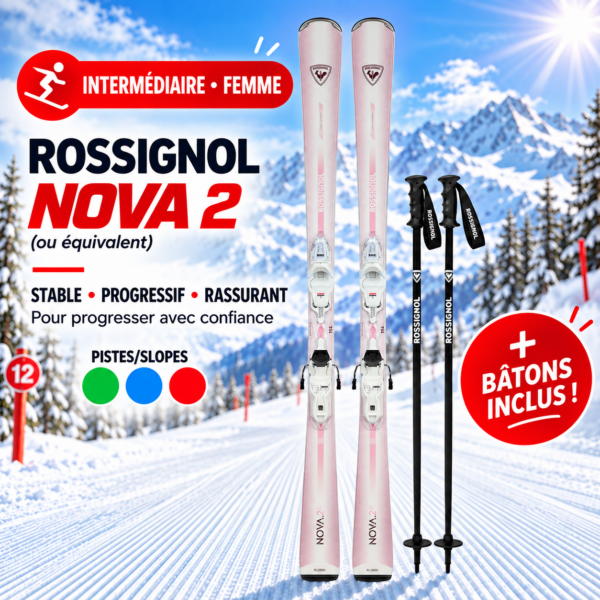 Skis piste Intermédiaire femmes