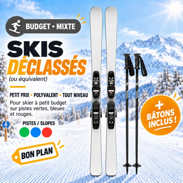 Skis piste Budget Mixtes