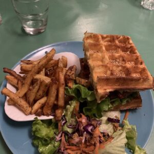 Gaufre salée - Les Gaufrettes - Allemond